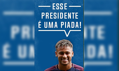 Neymar su Bartomeu: 'Quel presidente è una barzelletta!'