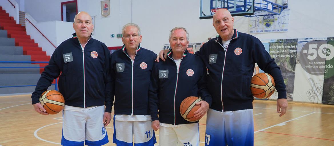 Azzurri Over 75 a testa alta contro i ‘giovani’ di Gorizia