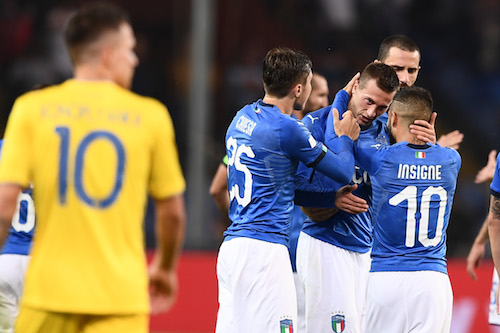 Calcio, Italia-Ucraina 1-1