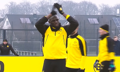 Calcio: Bolt, doppietta all'esordio con il Dortmund