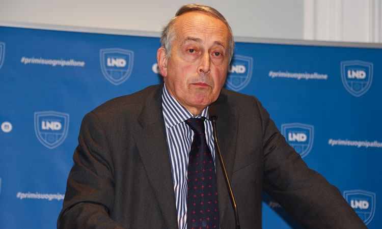 Giancarlo Abete è il nuovo presidente della LND