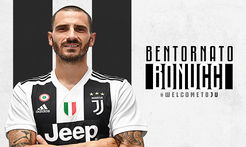 Juventus, comunicato ufficiale sull'infortunio di Bonucci