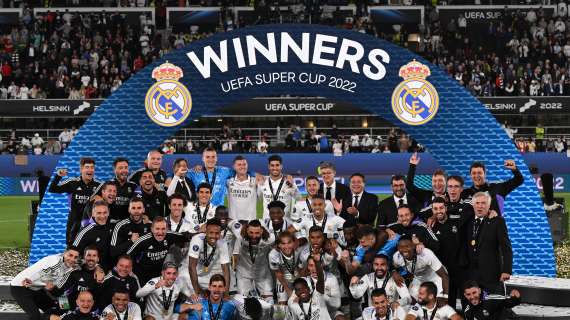 Al Real Madrid la Supercoppa Europea