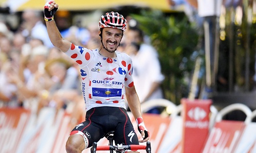 Tour de France: doppietta di Alaphilippe, vince anche sui Pirenei
