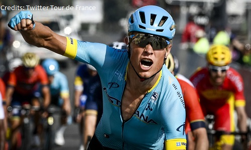 Tour de France, 15a tappa: bis Astana con Cort Nielsen, gruppo a 13 minuti