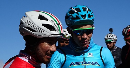 Vuelta: crono all'Astana, Lopez in rosso