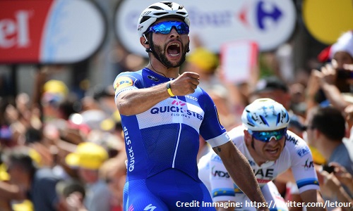Tour de France 2018, 3a tappa: secondo trionfo per Gaviria, Van Avermaet resta in gialla