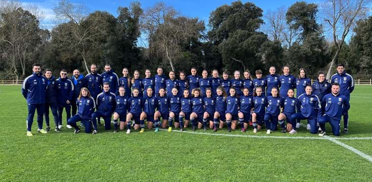 Calcio+: tre giorni di raduno al Centro di Preparazione Olimpica di Tirrenia per le giovane calciatrici Under 15